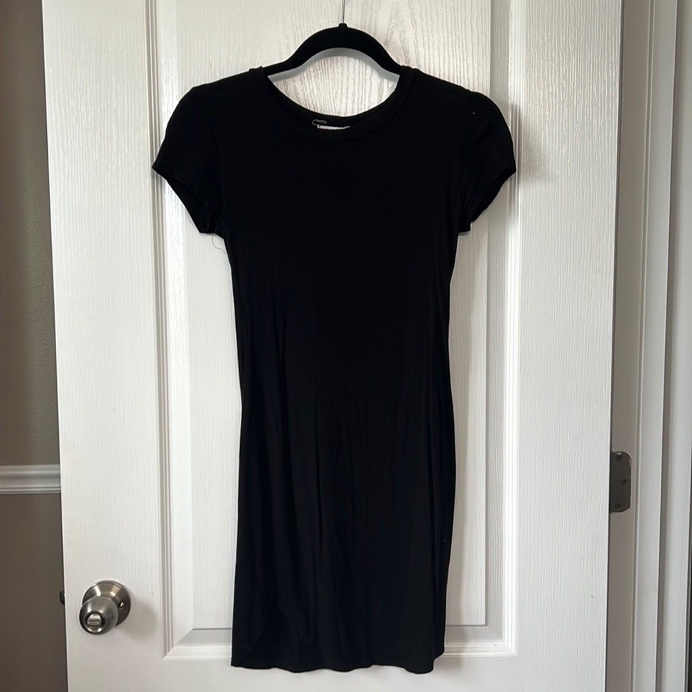 Black A’gaci body con mini dress